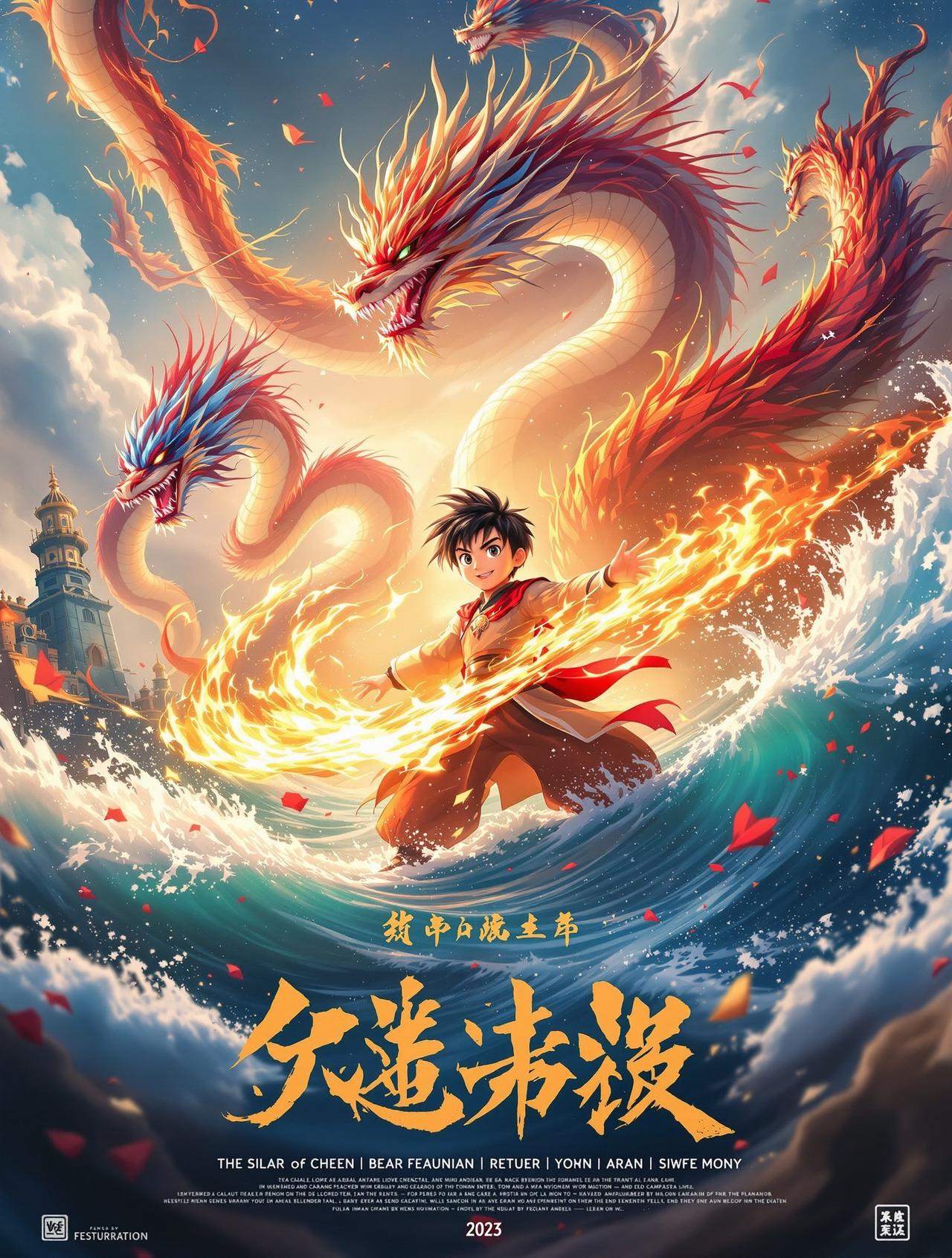 宅男午夜影院即将上线-哪吒闹海2预告海报